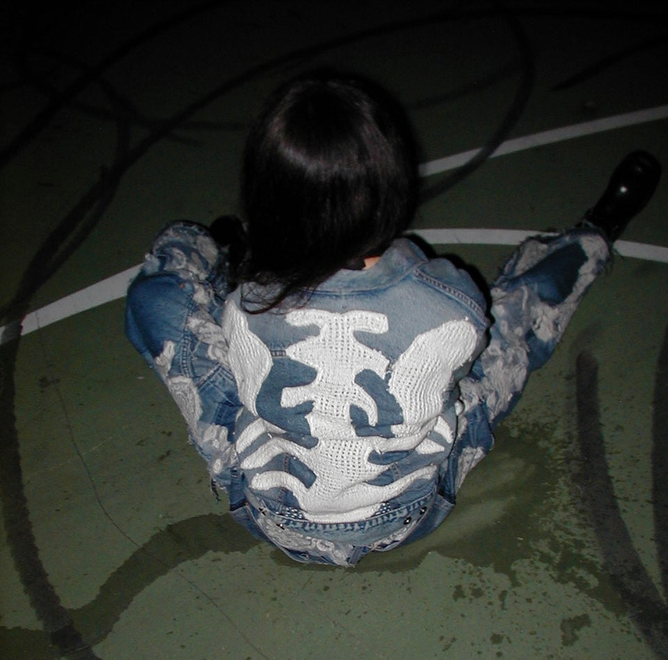 MOH BONES DENIM VINTAGE JACKET