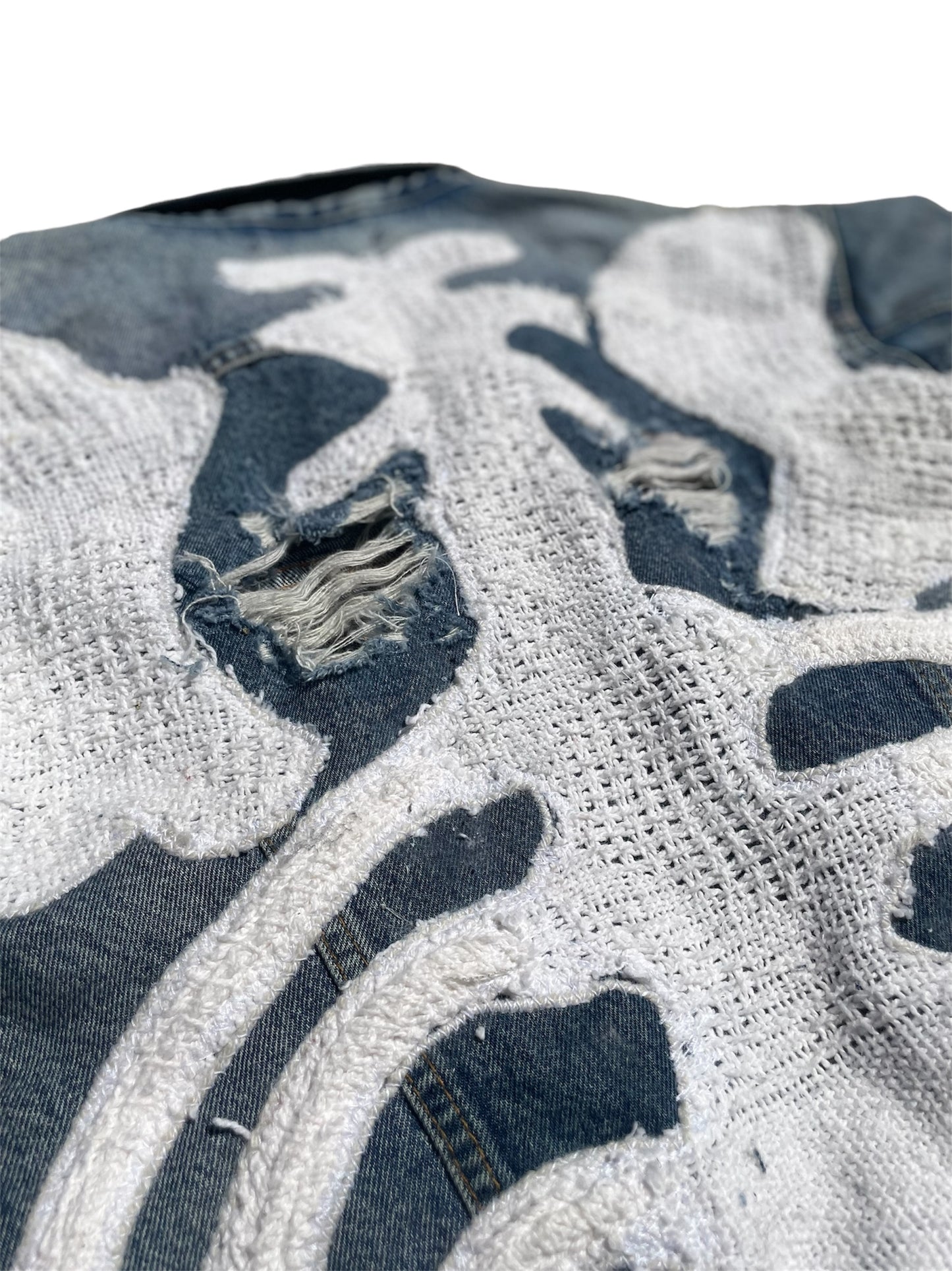 MOH BONES DENIM VINTAGE JACKET