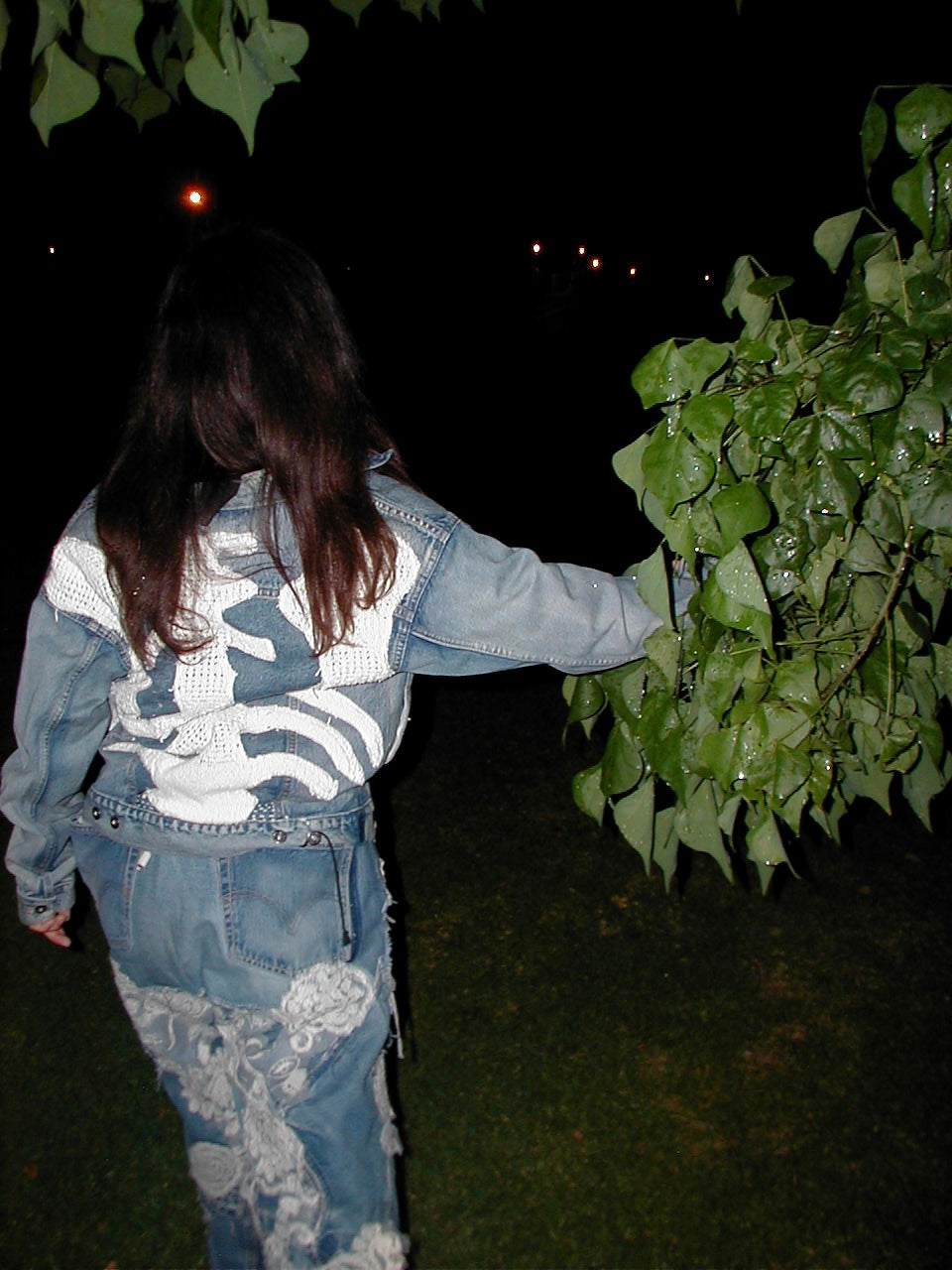 MOH BONES DENIM VINTAGE JACKET