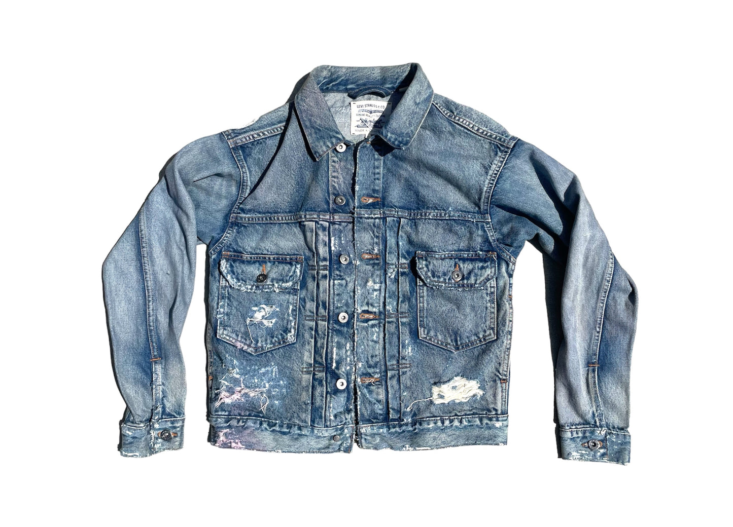 MOH BONES DENIM VINTAGE JACKET