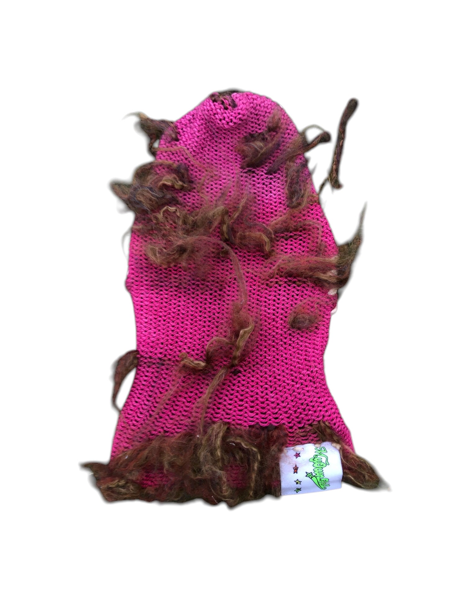 Hot pink Knit balaclava