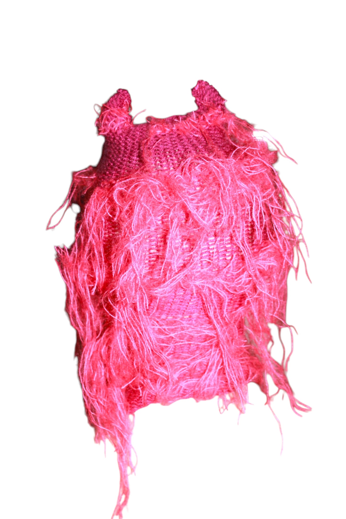 A knit balaclava