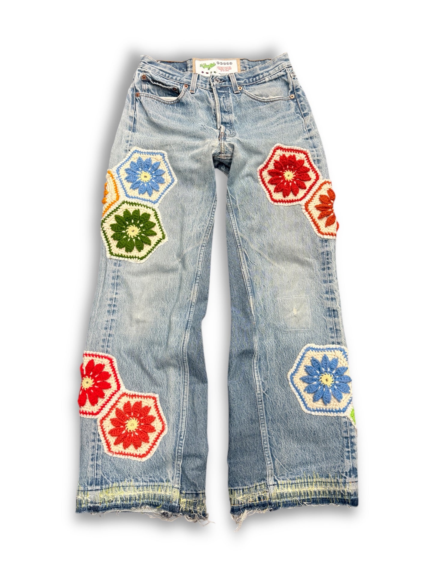 90s Levi’s upcycled flare denim